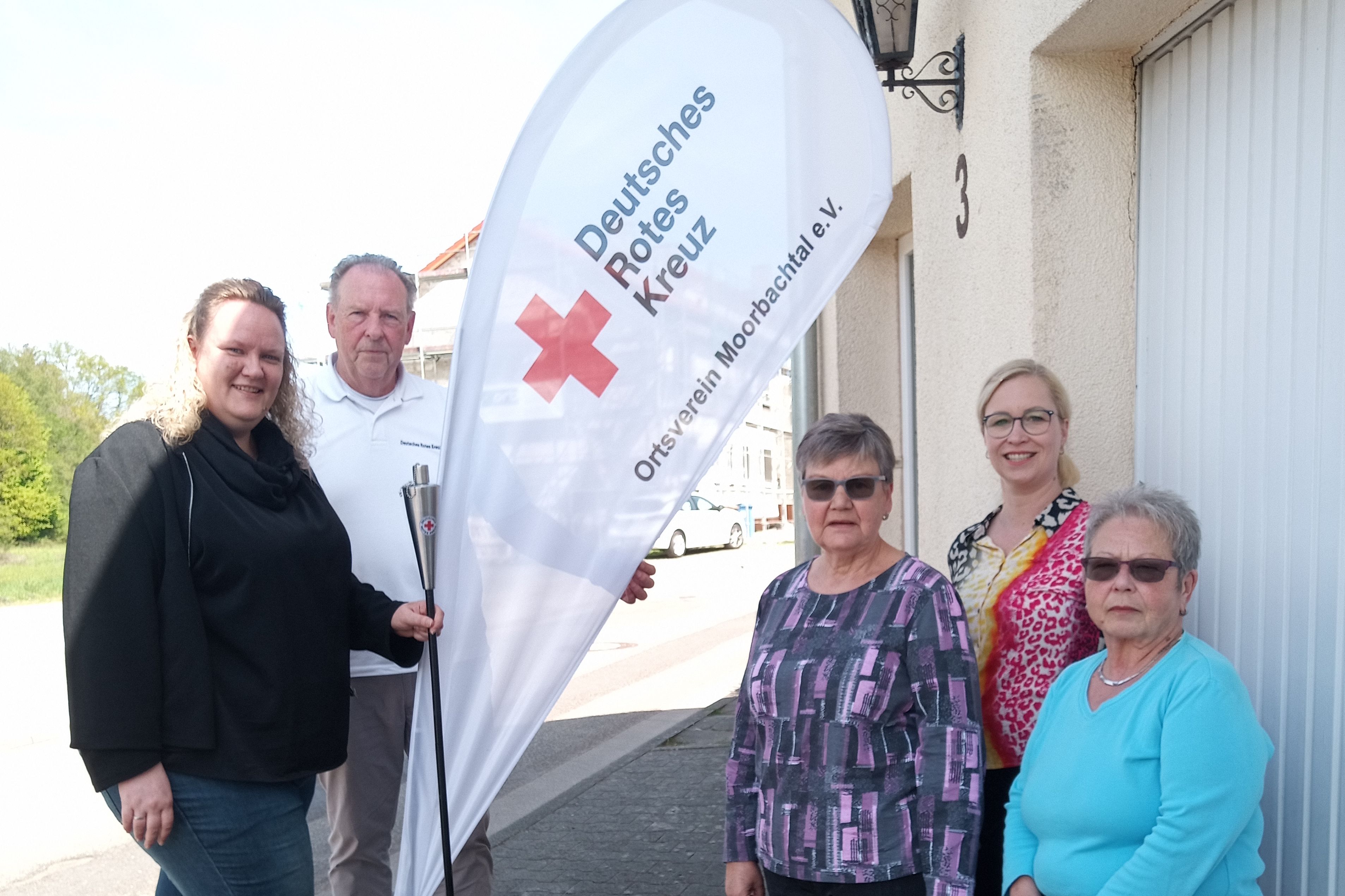 Das Foto entstand beim Besuch des Betreuungsvereins beim Ortsverein Moorbachtal. 